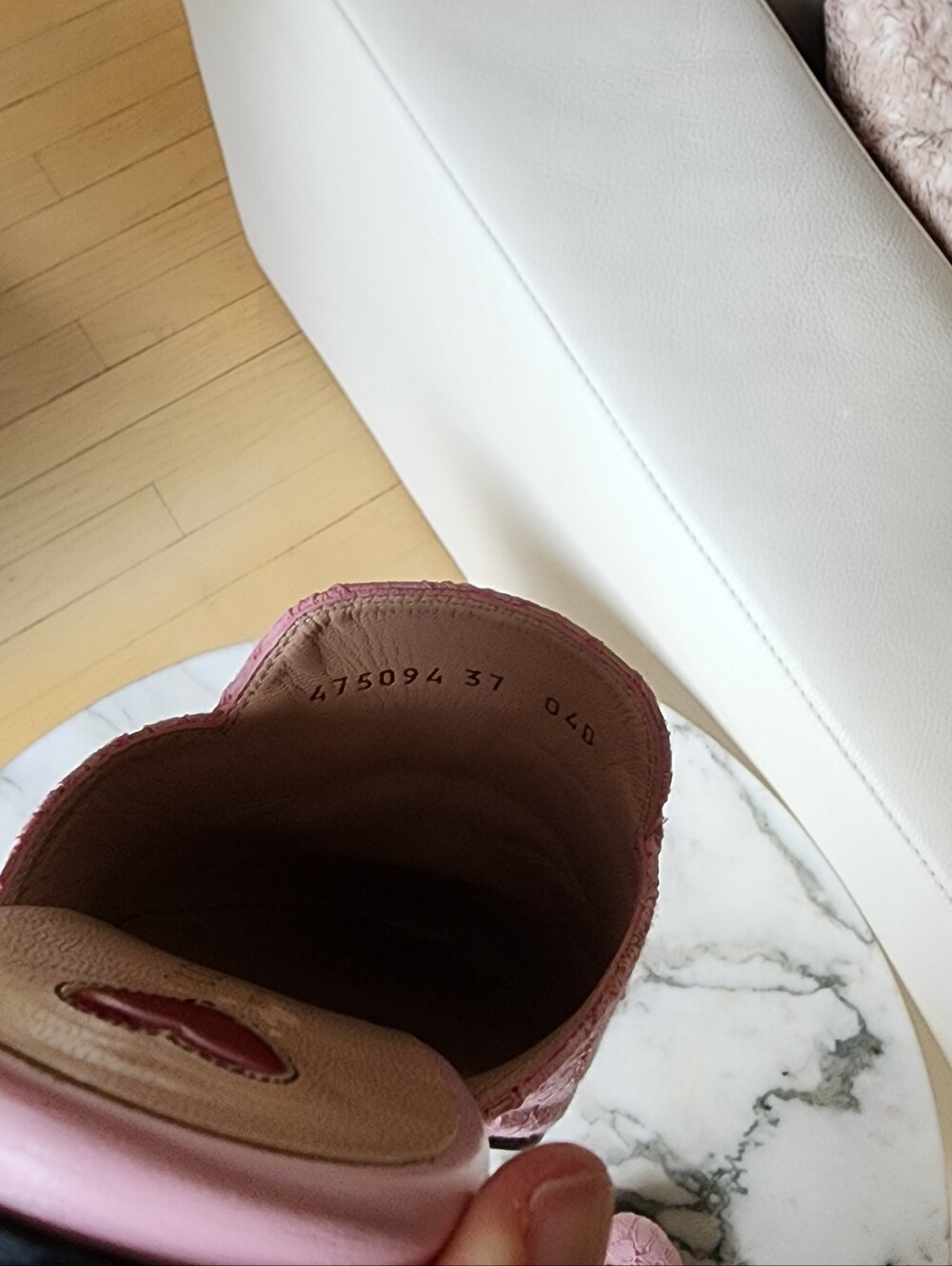 Gucci Pink Lace Horsebit Backless Mules Size 7 - Picture 8 of 9